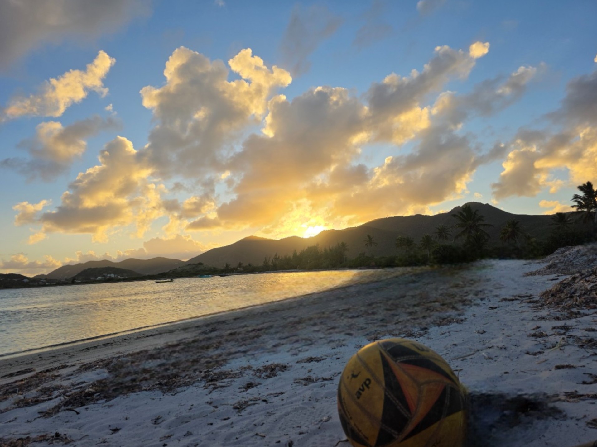 Jake and Em engagement photo, St. Martin